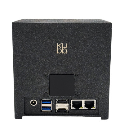 Kubb® Fanless – Mini PC silencieux en aluminium, processeurs Intel® et AMD, IA embarquée et design minimaliste