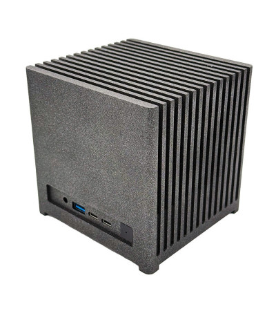 Kubb® Fanless – Mini PC silencieux en aluminium, processeurs Intel® et AMD, IA embarquée et design minimaliste