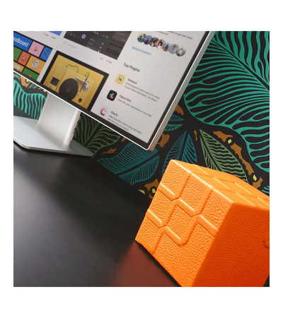 Kubb® Cuir : mini PC design habillé de cuir véritable – finition artisanale et technologie Intel® et AMD dans un format compact