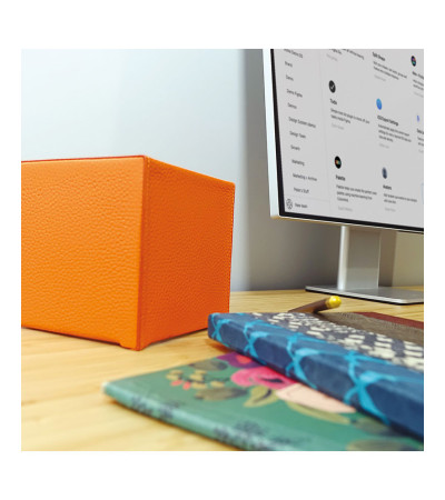 Kubb® Cuir : mini PC design habillé de cuir véritable – finition artisanale et technologie Intel® et AMD dans un format compact