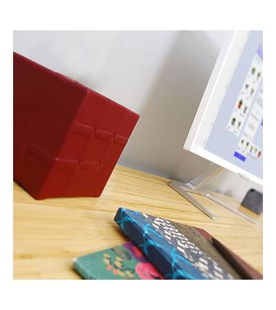 Kubb® Cuir : mini PC design habillé de cuir véritable – finition artisanale et technologie Intel® et AMD dans un format compact