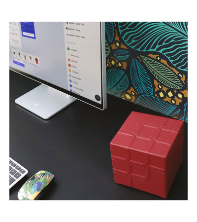 Kubb® Cuir : mini PC design habillé de cuir véritable – finition artisanale et technologie Intel® et AMD dans un format compact