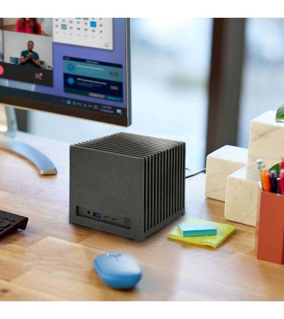 Kubb® Fanless – Mini PC silencieux en aluminium, processeurs Intel® et AMD, IA embarquée et design minimaliste