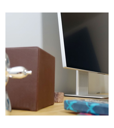 Kubb® Cuir : mini PC design habillé de cuir véritable – finition artisanale et technologie Intel® et AMD dans un format compact