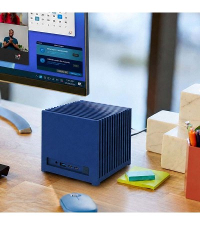 Kubb® Fanless – Mini PC silencieux en aluminium, processeurs Intel® et AMD, IA embarquée et design minimaliste