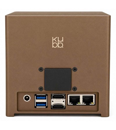 Kubb® Fanless – Mini PC silencieux en aluminium, processeurs Intel® et AMD, IA embarquée et design minimaliste