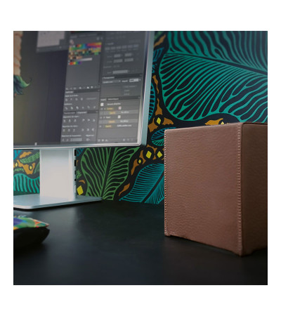 Kubb® Cuero: mini PC de diseño con acabado en cuero auténtico – estilo exclusivo y tecnología Intel® y AMD en formato compacto